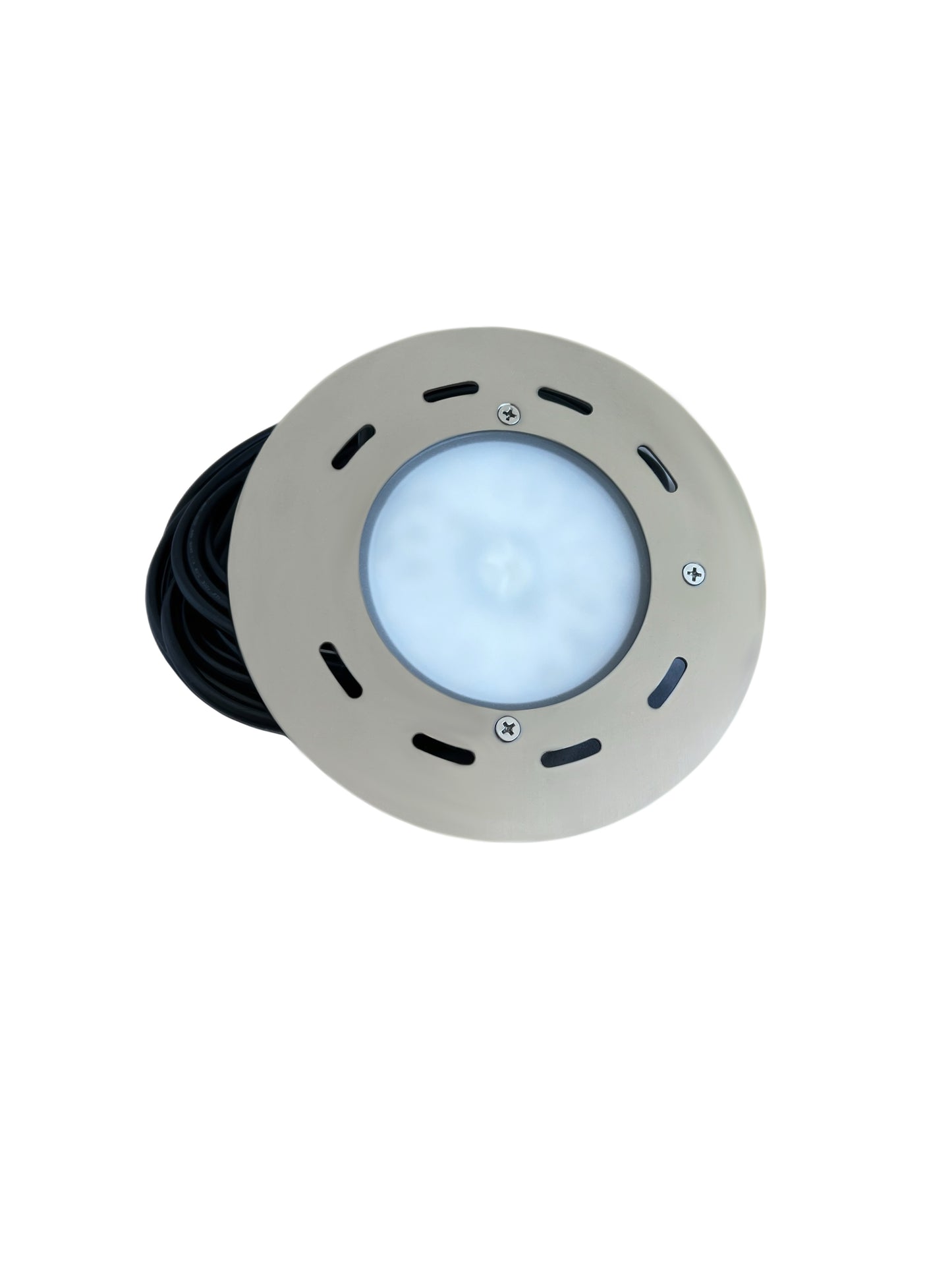 Pool & Jacuzzi LED Light - White (Cool 5700K) - Large 170 mm (6 1/2") - Plastic Matt - 2160 Lumens