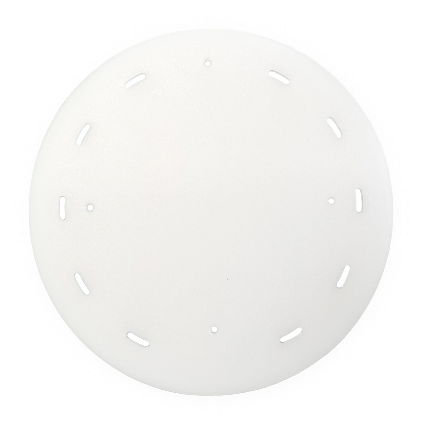 White Plastic ( Matt Finish ) - XL