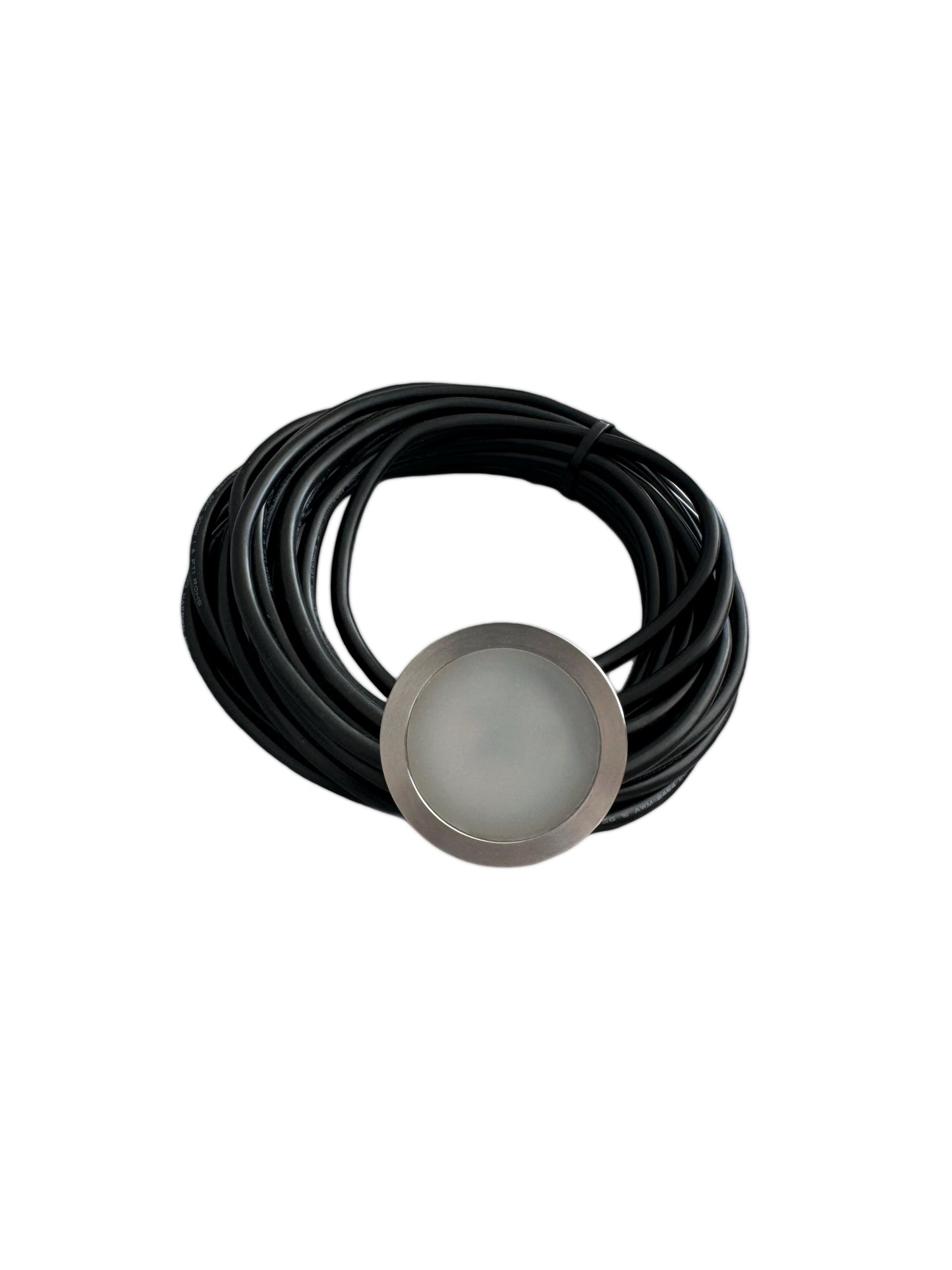 Pool & Jacuzzi LED Light - Color RGBW - Small 55 mm (2 1/4") - Stainless Steel Body [1-1-R-12]