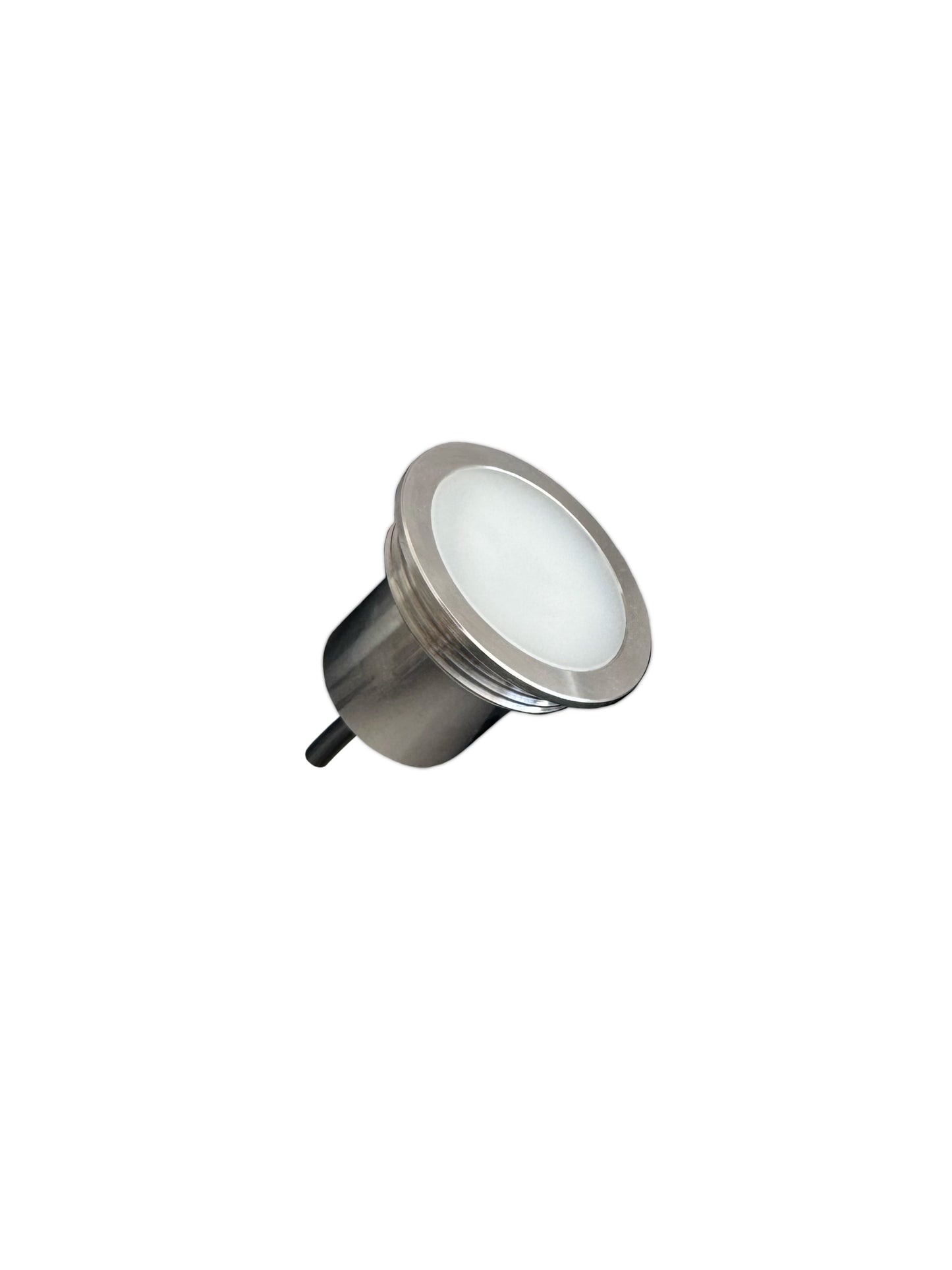 Pool & Jacuzzi LED Light - Color RGBW - Small 55 mm (2 1/4") - Stainless Steel Body [1-1-R-12]