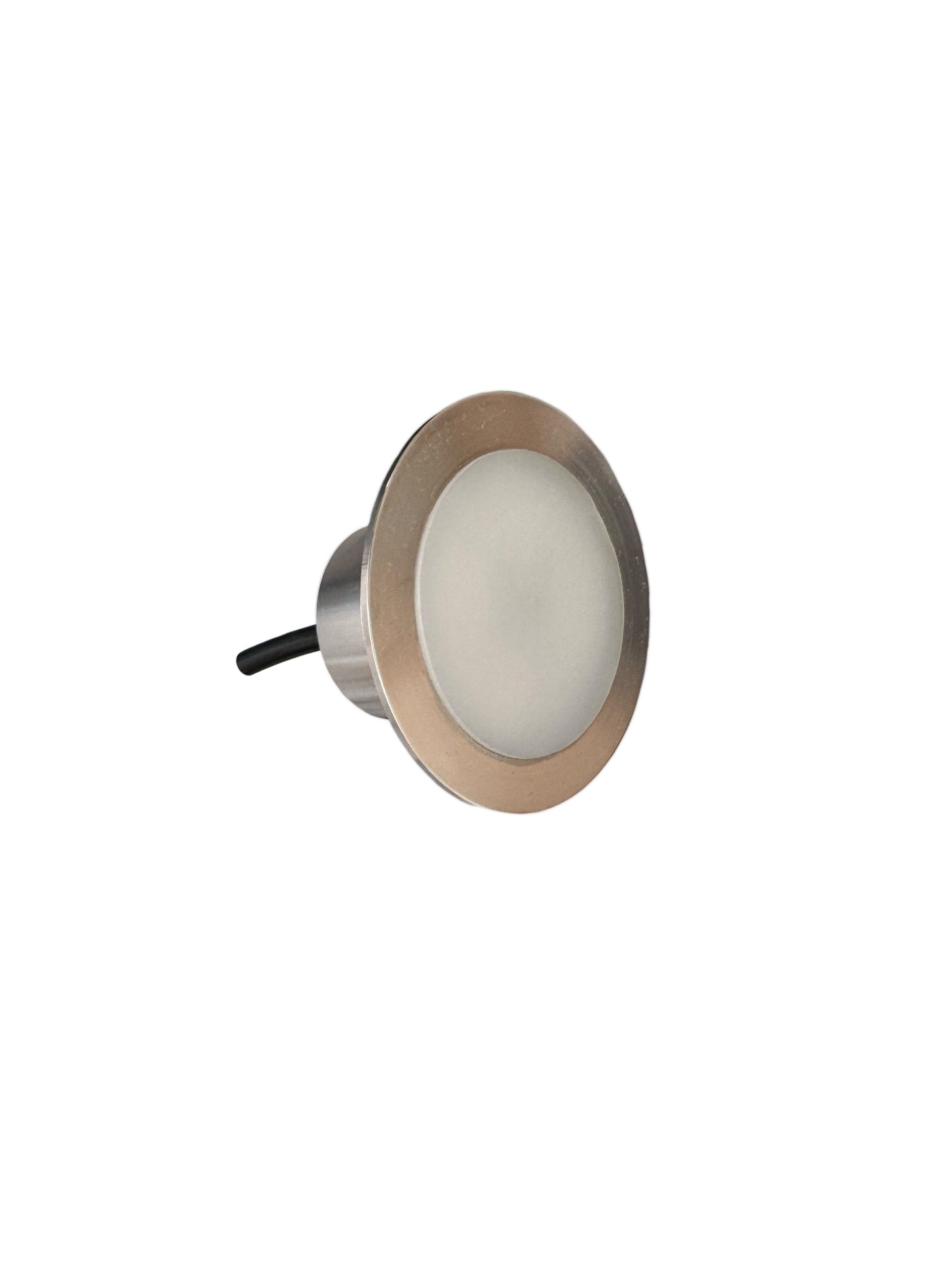 Pool & Jacuzzi LED Light - Color RGBW - Medium 90 mm (3 1/2") - Stainless Steel Body [1-1-R-11]