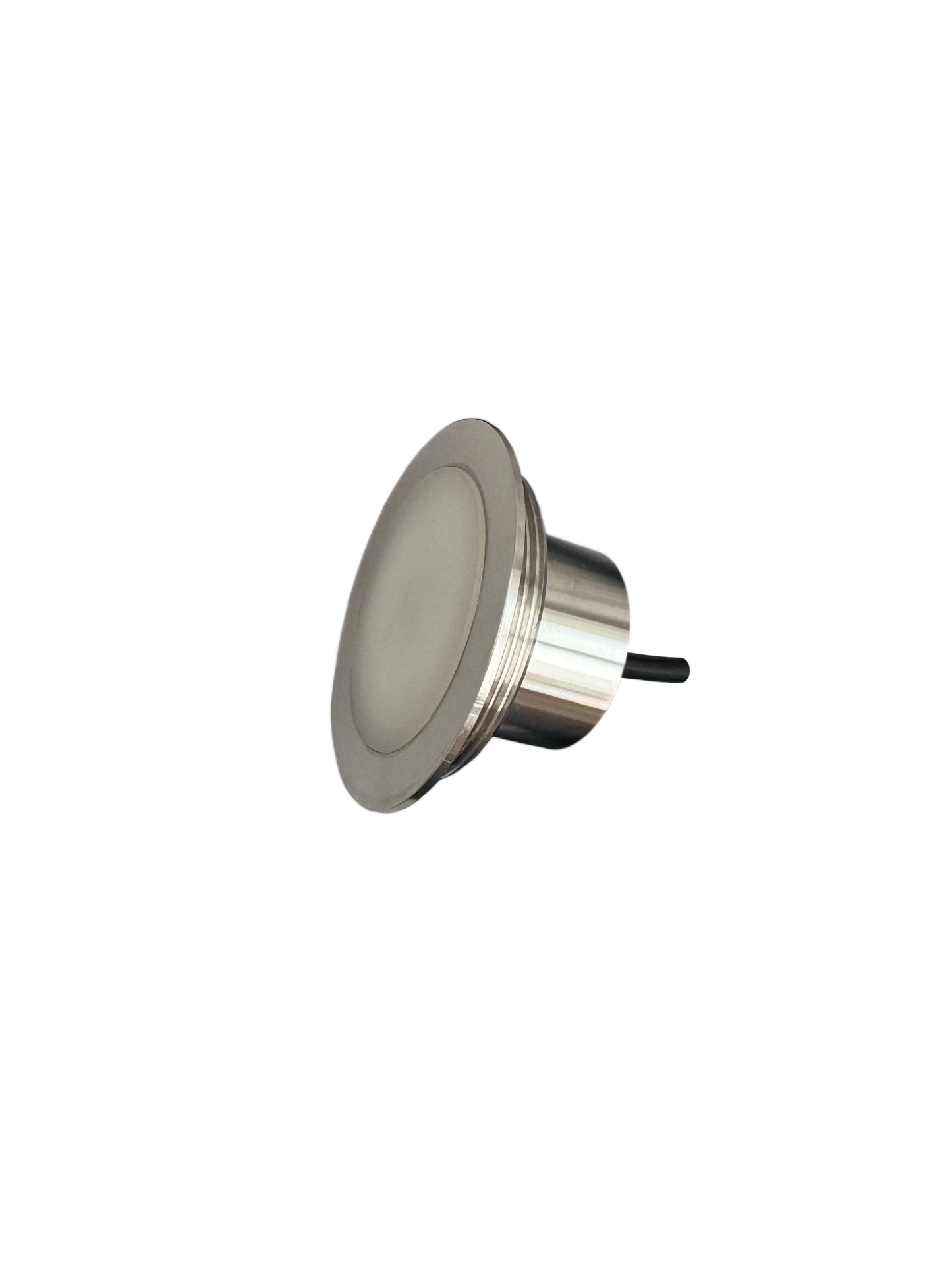 Pool & Jacuzzi LED Light - Color RGBW - Medium 90 mm (3 1/2") - Stainless Steel Body [1-1-R-11]
