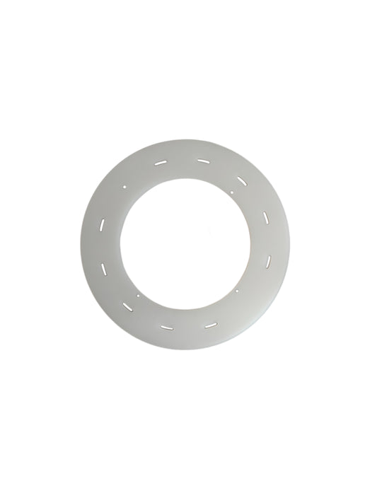 Extra Large Ring - Stainless Steel with holes - [1-1-A1-12]