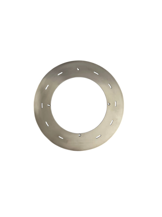 Extra Large Ring - Stainless Steel with holes - [1-1-A1-13]