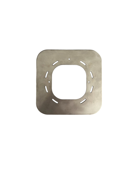 Large Ring - Stainless Steel with holes - Square - [1-1-A1-10]
