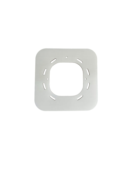 Large Ring - Stainless Steel with holes - Square - [1-1-A1-7]