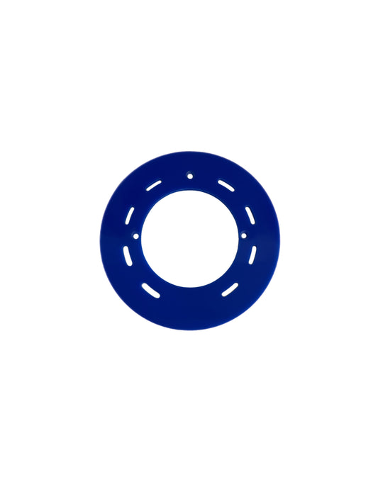 Large Ring - Plastic with holes - Blue - [1-1-A1-4]